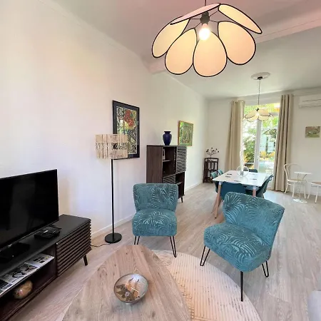 Maison Renovee 2 Chambres, Jardin, Plage A 500m, Clim, Parking, Centre Ajaccio - Fr-1-61-620 Semesterbostad
